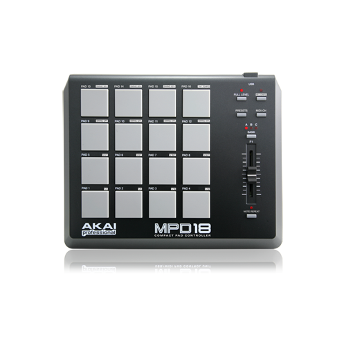 AKAI MPD18(MIDI CONTROLLER)/수입정품[낙원악기상가-AKAI정식수입대리점]